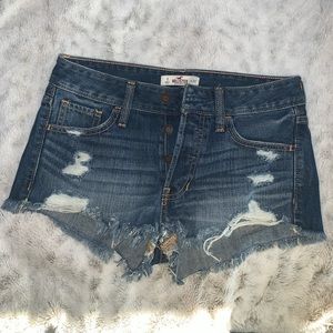 Hollister high waisted shorts
